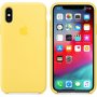 Apple silikónový kryt pre iPhone XS – kanárikovo žltý