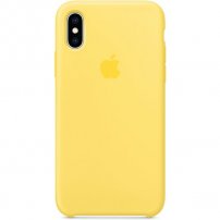 Apple silikónový kryt pre iPhone XS – kanárikovo žltý