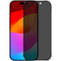 NORTHJO tvrdené 2.5D Anti-Spy sklo s čiernym rámčekom pre iPhone 18 Pro