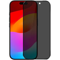 NORTHJO tvrdené 2.5D Anti-Spy sklo s čiernym rámčekom pre iPhone 18 Pro