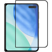 NORTHJO tvrdené 2.5D sklo s čiernym rámčekom na predný displej pre iPhone Duo