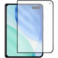 NORTHJO matné tvrdené 2.5D sklo s čiernym rámčekom na predný displej pre iPhone