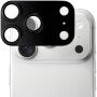 XDcase tvrdené sklo s kovovým rámčekom na ochranu šošoviek fotoaparátu pre iPhone 18 Pro Max - čierne