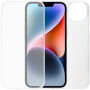 Dvojdielne púzdro na prednú aj zadnú stranu pre iPhone 14 Plus - číre