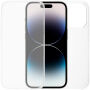 Dvojdielne púzdro na prednú aj zadnú stranu pre iPhone 14 Pro Max - číre