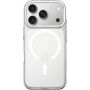 Transparentný Kryt z tvrdého plastu s bielym MagSafe pre iPhone 17 Pro / 18 Pro - číry