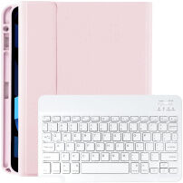 Púzdro s klávesnicou a priestorom na Apple Pencil pre iPad Pro 11" (2024/2025) - svetloružové