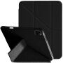 XDcase Y-fold púzdro s origami stojanom a priestorom na Apple Pencil pre iPad Pro 11" (2018-2022) - čierne