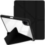 XDcase púzdro s origami stojanom a priestorom na Apple Pencil pre iPad Air 13" (2024-2026) / Pro 12,9" (2018-2022) - čierne