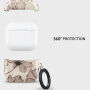 Burga obal so vzorom a karabínou pre AirPods 4 / 5 - Barely Yours