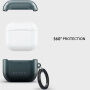 Burga obal s karabínou pre AirPods 4 / 5 - Black Hole