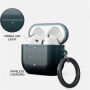 Burga obal s karabínou pre AirPods 4 / 5 - Black Hole