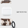 Burga obal so vzorom a karabínou pre AirPods 4 / 5 - Celestial