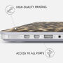 Burga matný kryt so vzorom pre MacBook Air 13" (A1932 / A2179 / A2337) - Player