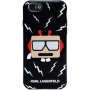 Karl Lagerfeld kryt Karl Robot pre iPhone 6 / 6S – čierny