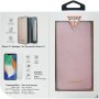 Guess Bundle puzdro a&nbsp;tvrdené sklo pre iPhone XR – ružovo-zlaté