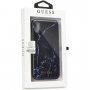 Guess originálny kryt čierny mramor pre iPhone XR – čierny