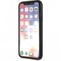 Guess Layer Glitter Peony kryt pre iPhone X/XS – čierny
