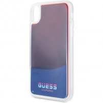 Guess presýpací kryt svietiaci v tme pre iPhone XR – červený