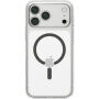 Spigen Ultra Hybrid transparentný kryt s sivým MagSafe pre iPhone 17 Pro / 18 Pro - číry