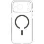 Spigen Ultra Hybrid transparentný kryt s sivým MagSafe pre iPhone 17 Pro / 18 Pro - číry