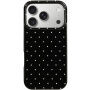 Ochranný kryt s bodkami pre iPhone 17 Pro / 18 Pro - čierny