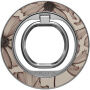 Burga Barely Yours magnetický MagSafe otočný 360° stojan pre iPhone - strieborný