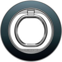 Burga Black Hole magnetický MagSafe otočný 360° stojan pre iPhone - strieborný