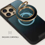 Burga Black Hole magnetický MagSafe otočný 360° stojan pre iPhone - zlatý