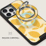 Burga Lemon Tart magnetický MagSafe otočný 360° stojan pre iPhone - strieborný
