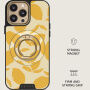 Burga Lemon Tart magnetický MagSafe otočný 360° stojan pre iPhone - zlatý