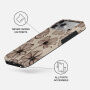 Burga Tough kryt so vzorom a MagSafe pre iPhone 17 Pro / 18 Pro - Barely Yours
