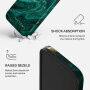Burga Tough kryt so vzorom a MagSafe pre iPhone 17 Pro / 18 Pro - Emerald Pool