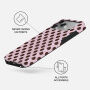 Burga Tough kryt so vzorom a MagSafe pre iPhone 17 Pro / 18 Pro - New Crush