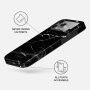 Burga Tough kryt so vzorom a MagSafe pre iPhone 17 Pro / 18 Pro - Noir Origin