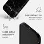 Burga Tough kryt so vzorom a MagSafe pre iPhone 17 Pro / 18 Pro - Noir Origin