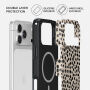 Burga Tough kryt so vzorom a MagSafe pre iPhone 17 Pro Max / 18 Pro Max - Almond Latte
