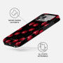 Burga Tough kryt so vzorom a MagSafe pre iPhone 17 Pro Max / 18 Pro Max - Cherrybomb