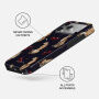 Burga Tough kryt so vzorom a MagSafe pre iPhone 17 Pro Max / 18 Pro Max - Cougar