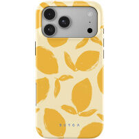 Burga Tough kryt so vzorom a MagSafe pre iPhone 17 Pro Max / 18 Pro Max - Lemon Tart