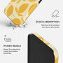 Burga Tough kryt so vzorom a MagSafe pre iPhone 17 Pro Max / 18 Pro Max - Lemon Tart