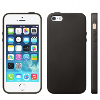 Kryt v originálnom Apple dizajne pre iPhone 5 / 5S / SE (2016) - čierny