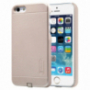 NILLKIN 2v1 magický kryt/obal na Qi bezdrôtové nabíjanie iPhone 5 / 5S / SE (2016) – zlatý