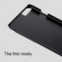 NILLKIN 2v1 magický kryt/obal na Qi bezdrôtové nabíjanie Apple iPhone 6 / 6S – protišmykový – čierny