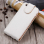 Otváracie elegantné flipové puzdro pre Apple iPhone 6S / 6 – bielo-hnedé