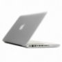 Matný transparentný kryt pre MacBook Pro 13" (A1278) - biely