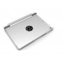 Odnímateľné puzdro s klávesnicou pre iPad 9,7" (2017/2018) / Pro 9,7" / Air 1 / 2 – strieborné