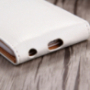 Otváracie elegantné flipové puzdro pre Apple iPhone 6S Plus / 6 Plus – bielo hnedé