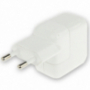 Nabíjačka/adaptér 10W s&nbsp;EÚ zástrčkou (A1401) pre Apple iPhone / iPad / iPod – biela – TOP kvalita