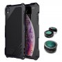 Viking extra odolné puzdro s 3 výmennými objektívmi pre iPhone X/XS – čierne